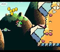 Super Mario World 2 - Yoshi s Island, capture d'écran